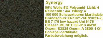 Stoff lds41 (Wolle 95%) 100.000 Scheuert.