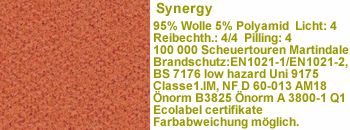 Stoff lds75 (Wolle 95%) 100.000 Scheuert.
