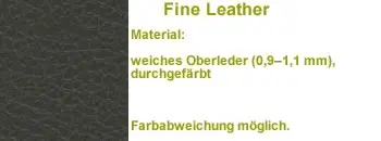 Feines Leder dunkelgrau SD19