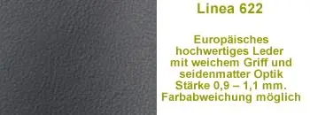 Leder 622 nero