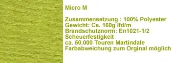 Stoff Micro M38 hellgrün