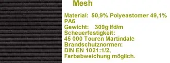 Mesh WX01 schwarz