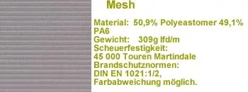 Mesh WX02 dunkelgrau