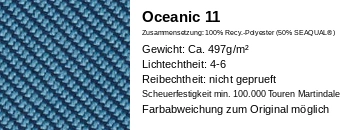 Stoff Oceanic 11