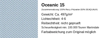 Stoff Oceanic 15