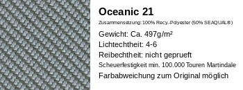 Stoff Oceanic 21