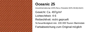 Stoff Oceanic 25