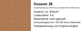 Stoff Oceanic 28
