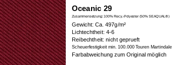 Stoff Oceanic 29