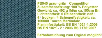 grün grau ps040  Stoff