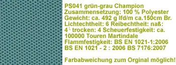 grün grau ps041 Stoff