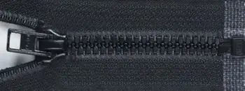 Reißverschluss schwarz 101