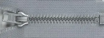 Reißverschluss silber 106