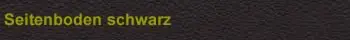 Seitenboden schwarz auch bei Kunst- /Leder