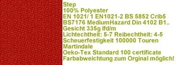 Step Stoff 63012 rot