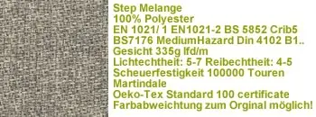 Step Melange Stoff 61104 grau