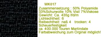 Stoff Camira WK017 Forever  400.000 Scheurt.