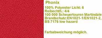 Stoff yp105 rot 100.000 Scheuert.