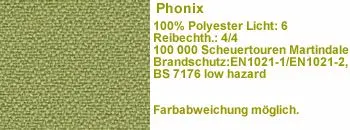 Stoff yp108 hellgrün 100.000 Scheuert.