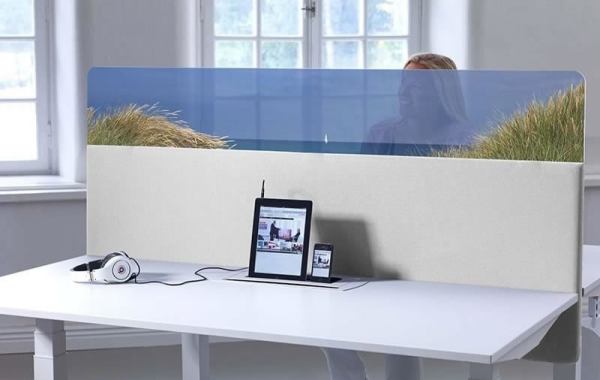 a30 akustikwand mit plexiglas mit bild gegen aufpreis