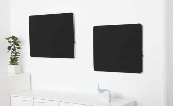 akustikwand a30 flexible als pinboard