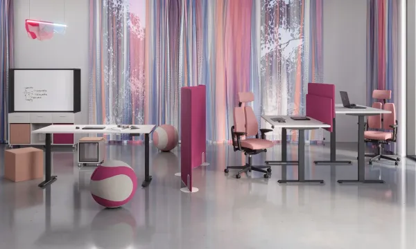 eUp Prime Schreibtisch T-LEG 3S - höhenverstellbar