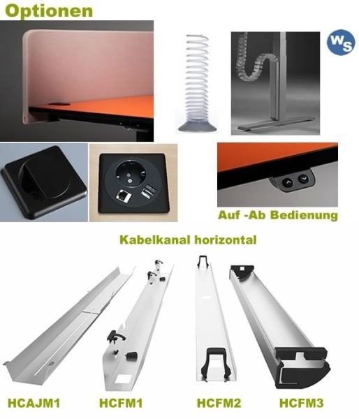 eup2 schreibtischoptionen