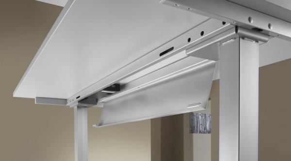 kabelwanne hohenverstellbarer schreibtisch ws3