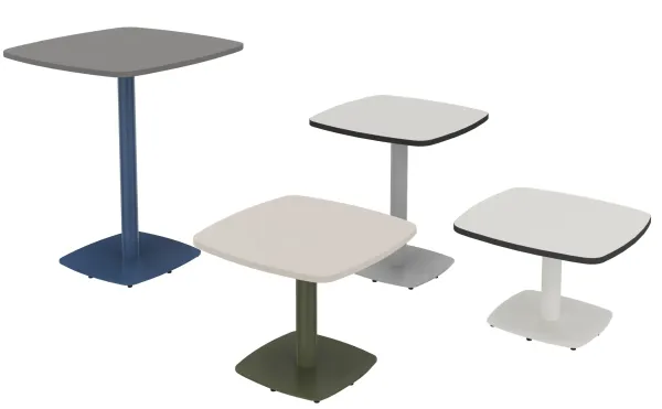 Meethink Besprechungstisch Bistrotisch quadratisch