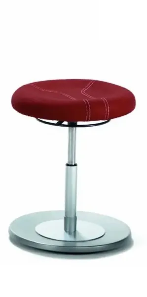 pendel hocker mit rundsitz silber fuer kinder.webp