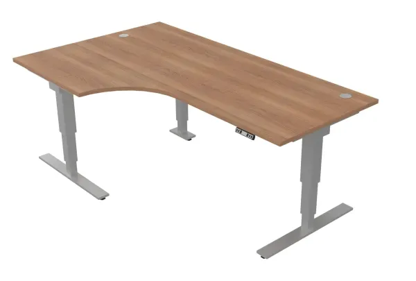 Schreibtisch 90° elektrisch höhenverstellbar WS3