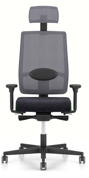 x line buerodrehstuhl mesh front.webp