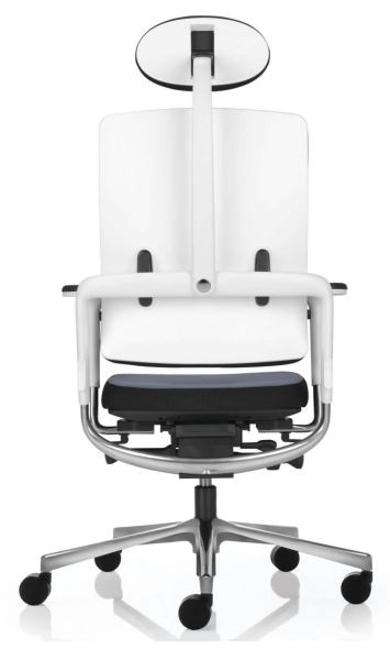 xenium drehstuhl synchron uph plastik weiss back