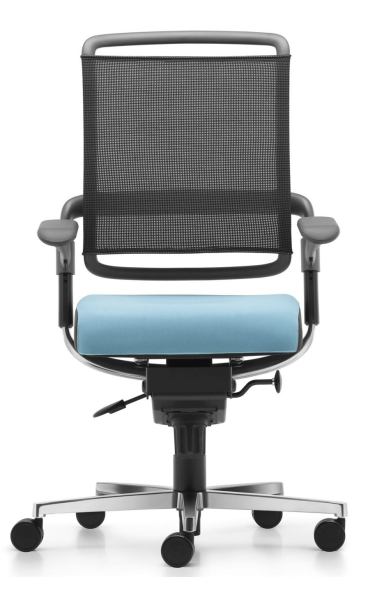 xenium freework net stabiler bequemer stuhl mit sitzballtechnologie