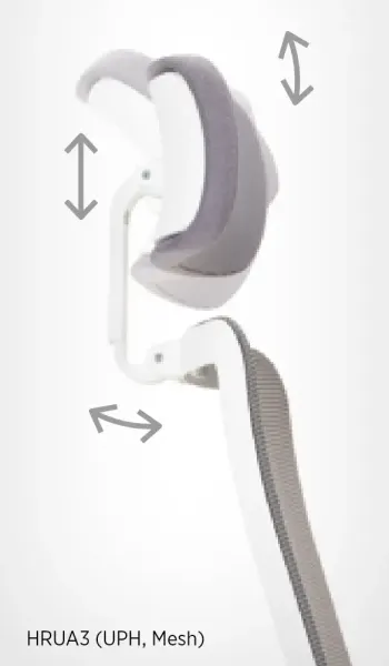 xilium drehstuhl detail kopfstuetzenverstellung.webp