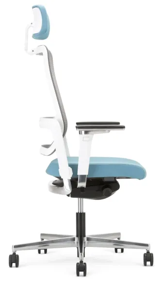 xilium drehstuhl mesh 4d armlehne kopfstuetze seitenansicht