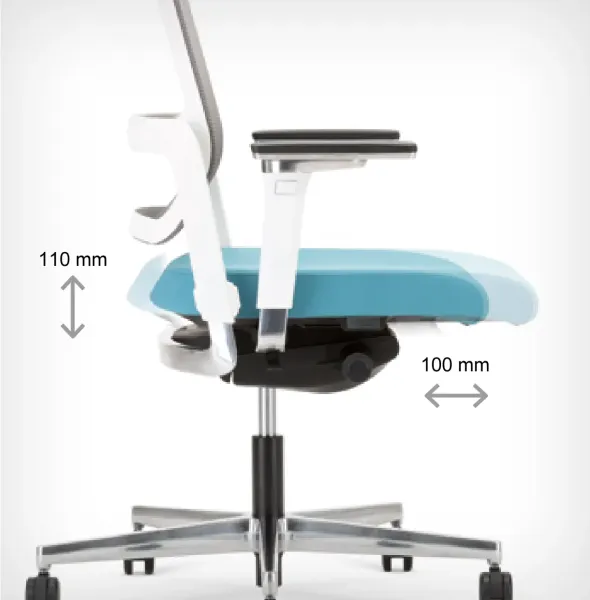 xilium drehstuhl schiebesitz 100mm ruecken 110mm.webp