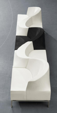 New Wave Loungemöbel Draufsicht