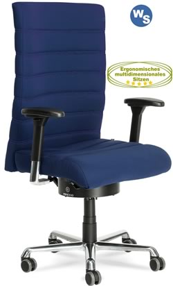 Ergonomischer Bürostuhl XXL Heavy 200kg