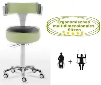 Arbeitsstuhl M1-Comfort von Pending in Bewegung