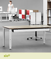 Xio Schreibtisch Bürotisch mit Design durchdachtem Konzept
