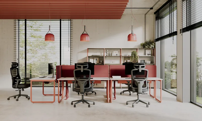 Aimo B&uuml;rodrehstuhl im B&uuml;ro / Meetingraum