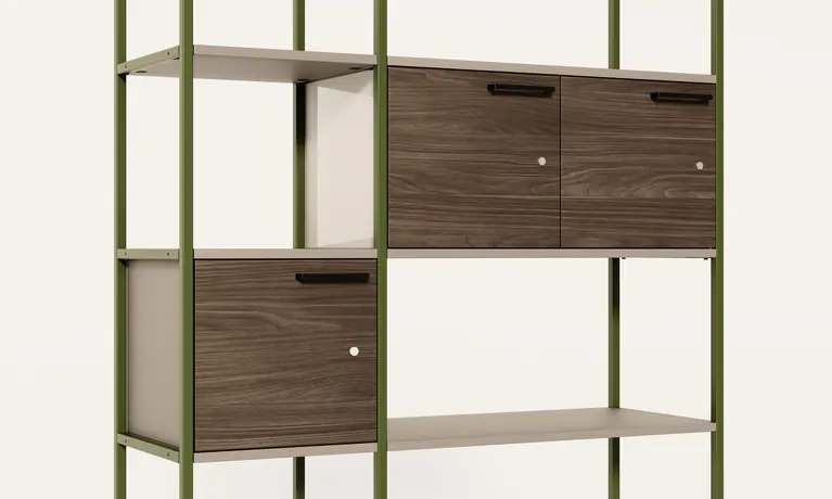 Aplo Schubladenelement mit Metallgriff