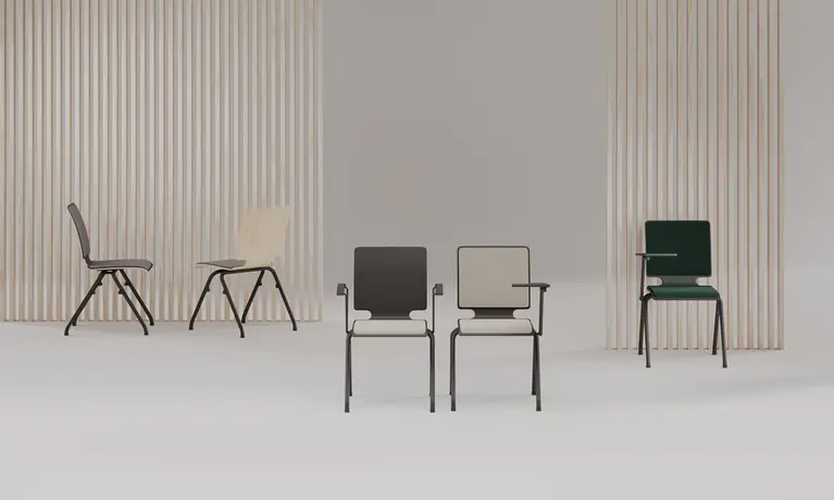 Axo Konferenzstühle im Raum
