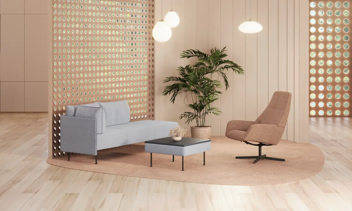 Barrique Loungesessel von Nowy Styl in einer Lounge