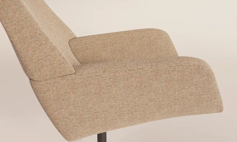 Barrique Loungesessel Detailansicht Polsterung