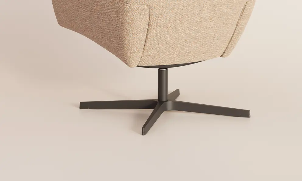 Barrique Loungesessel Detailansicht Naht