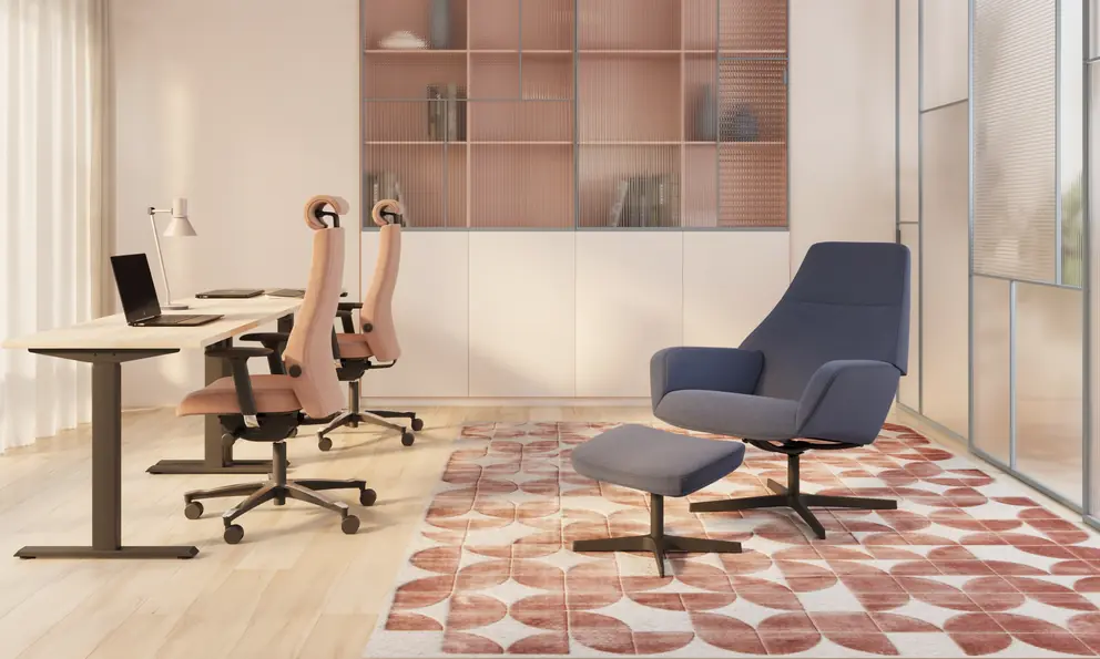 Barrique Loungesessel im Ruheraum