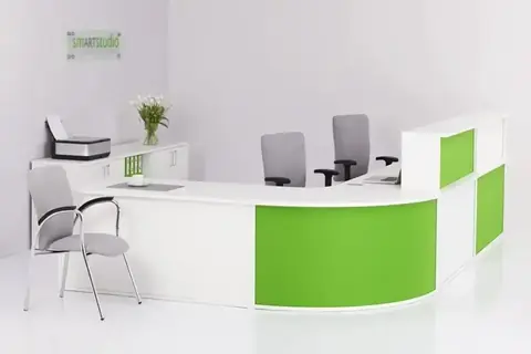 Büro Empfangsanlage Velum – komplette mehrteilige Empfangseinrichtung