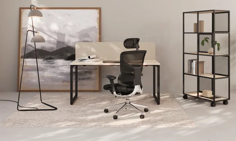 Ergo1 B&uuml;rodrehstuhl im Homeoffice